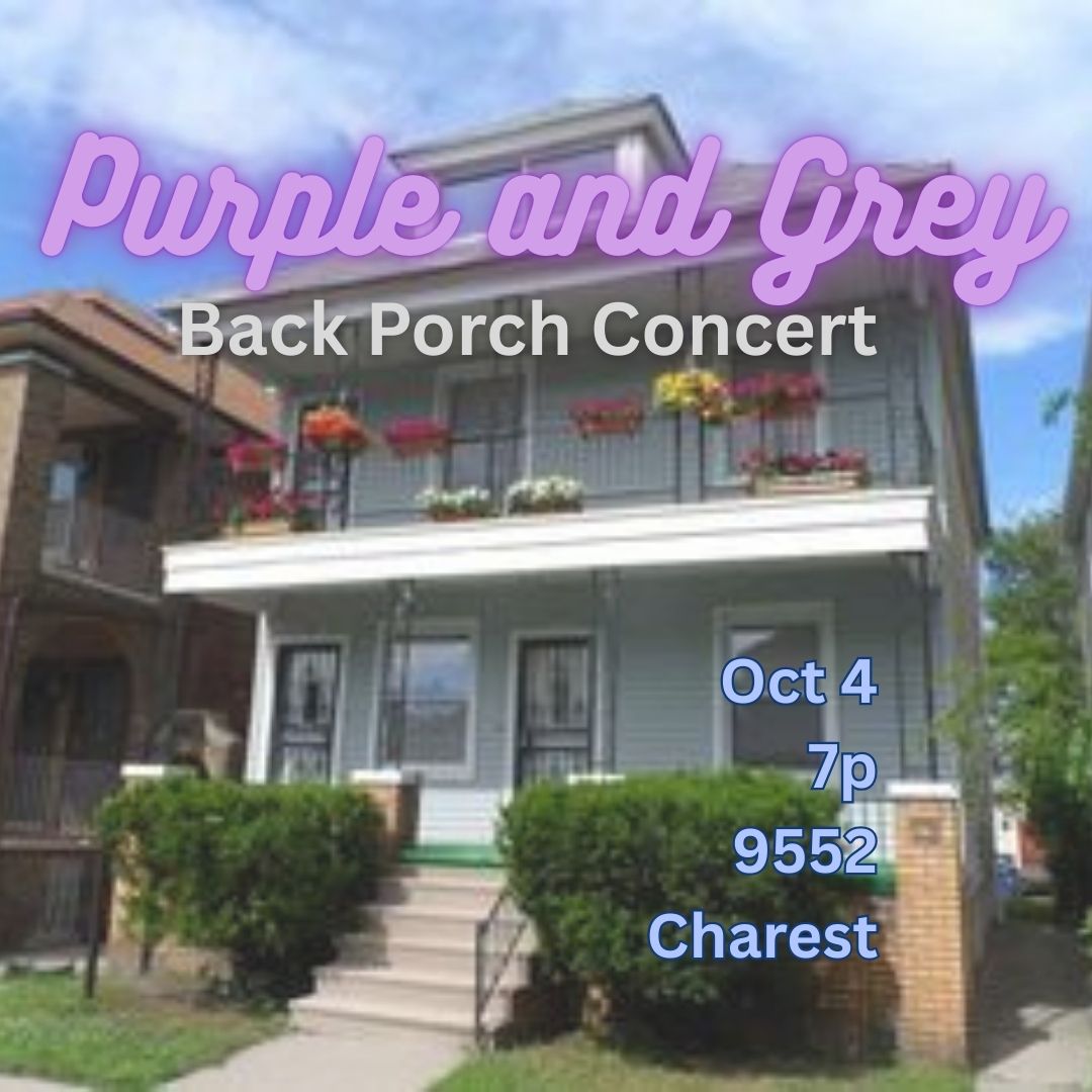 Purple and Grey
